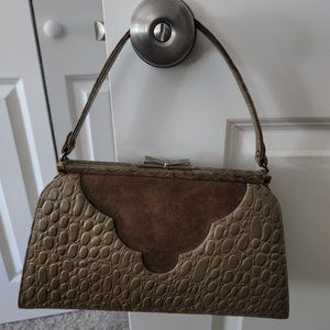 Vintage alligator skin purse